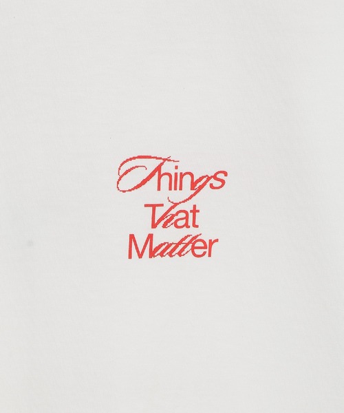 THINGS THAT MATTER(シングス ザット マター)の「【ZOZOTOWN別注商品】CHAOTIC T-SHIRT / カオティック Tシャツ(Tシャツ/カットソー・レディース・ホワイト/ブルー/ブラック・FREE)」の14枚目の写真