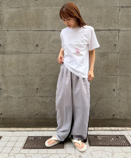 THINGS THAT MATTER(シングス ザット マター)の「【ZOZOTOWN別注商品】CHAOTIC T-SHIRT / カオティック Tシャツ(Tシャツ/カットソー・レディース・ホワイト/ブルー/ブラック・FREE)」の6枚目の写真