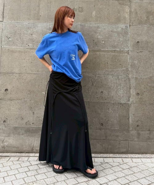 THINGS THAT MATTER(シングス ザット マター)の「【ZOZOTOWN別注商品】CHAOTIC T-SHIRT / カオティック Tシャツ(Tシャツ/カットソー・レディース・ホワイト/ブルー/ブラック・FREE)」の10枚目の写真