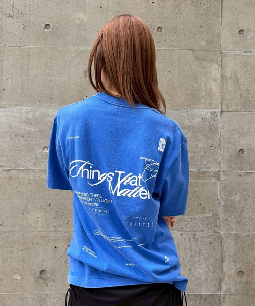 THINGS THAT MATTER(シングス ザット マター)の「【ZOZOTOWN別注商品】CHAOTIC T-SHIRT / カオティック Tシャツ(Tシャツ/カットソー・レディース・ホワイト/ブルー/ブラック・FREE)」の7枚目の写真