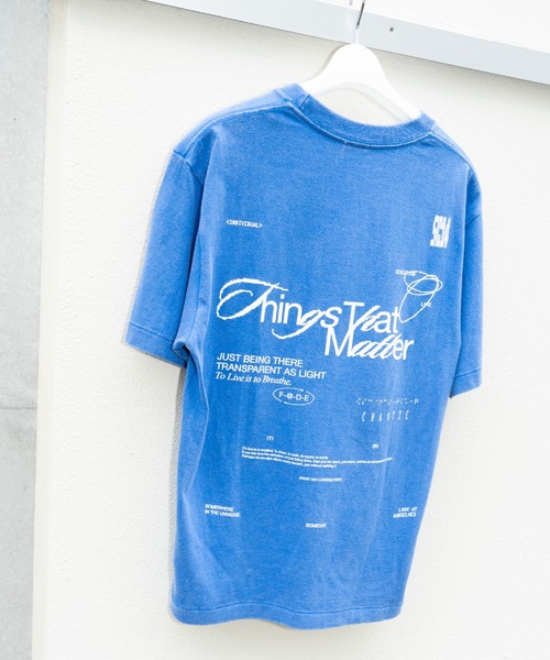 THINGS THAT MATTER(シングス ザット マター)の「【ZOZOTOWN別注商品】CHAOTIC T-SHIRT / カオティック Tシャツ(Tシャツ/カットソー・レディース・ホワイト/ブルー/ブラック・FREE)」の17枚目の写真