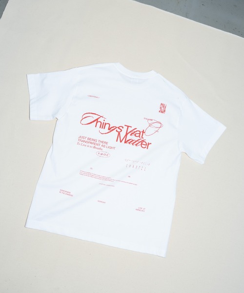 THINGS THAT MATTER(シングス ザット マター)の「【ZOZOTOWN別注商品】CHAOTIC T-SHIRT / カオティック Tシャツ(Tシャツ/カットソー・レディース・ホワイト/ブルー/ブラック・FREE)」の21枚目の写真