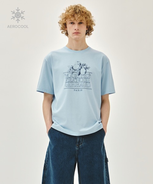 AEROCOOL LEMON CLASSIC LOGO TEE（Tシャツ/カットソー）｜MARITHE + 