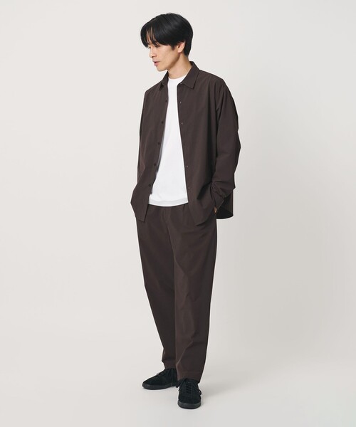 BEAUTY&YOUTH UNITED ARROWS(ビューティーアンドユースユナイテッドアローズ)の「360°MASTER バルーン イージーパンツ NO.9 セットアップ対応 撥水 ストレッチ ウォッシャブル(その他パンツ・メンズ・ダークブラウン/ブラック/ダークグレー・M/S/XL/L)」の15枚目の写真
