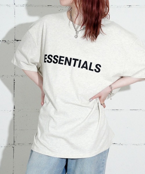 FOG ESSENTIALS(エフオージーエッセンシャルズ)の「"08"≪FOG ESSENTIALS≫フロントロゴ ヘビーウェイト Tシャツ(Tシャツ/カットソー・メンズ・オートミール/クリーム・M/L/XL)」の6枚目の写真