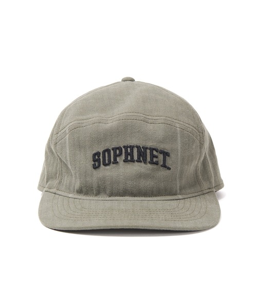 SOPHNET.(ソフネット)の「DAMAGED COLLEGE LOGO CAP(キャップ・メンズ・カーキ/ブルー/ブラック・FREE)」の3枚目の写真