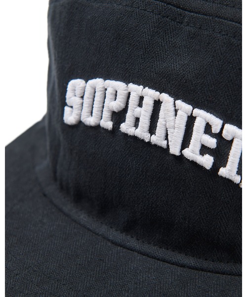 SOPHNET.(ソフネット)の「DAMAGED COLLEGE LOGO CAP(キャップ・メンズ・カーキ/ブルー/ブラック・FREE)」の6枚目の写真
