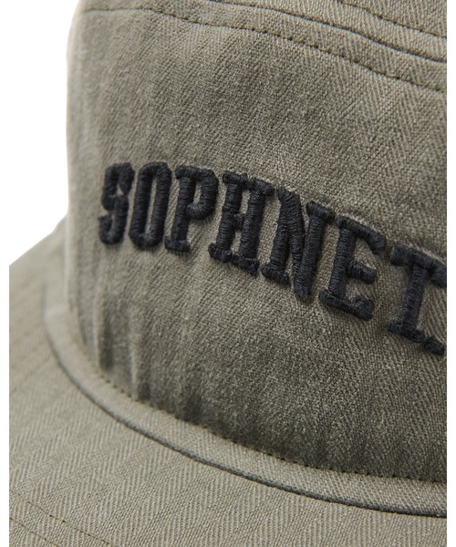 SOPHNET.(ソフネット)の「DAMAGED COLLEGE LOGO CAP(キャップ・メンズ・カーキ/ブルー/ブラック・FREE)」の10枚目の写真