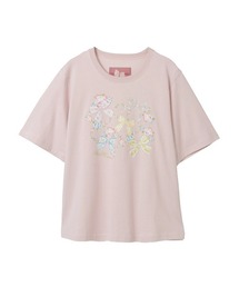 ロココリボンプリントカットソー