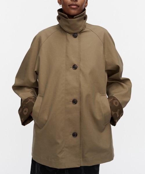 marimekko(マリメッコ)の「【バナー掲載特典付】Essee Solid Unikko / coat(その他アウター・レディース・ブラウン・LARGE/MEDIUM/SMALL/X-SMALL/XX-SMALL)」の8枚目の写真