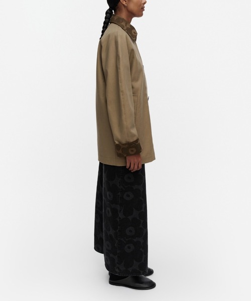 marimekko(マリメッコ)の「【バナー掲載特典付】Essee Solid Unikko / coat(その他アウター・レディース・ブラウン・LARGE/MEDIUM/SMALL/X-SMALL/XX-SMALL)」の6枚目の写真
