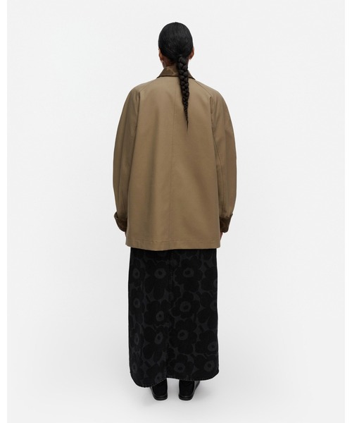 marimekko(マリメッコ)の「【バナー掲載特典付】Essee Solid Unikko / coat(その他アウター・レディース・ブラウン・LARGE/MEDIUM/SMALL/X-SMALL/XX-SMALL)」の7枚目の写真