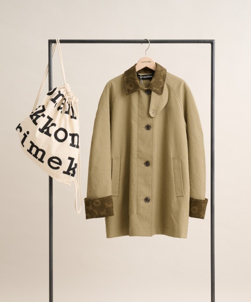 marimekko(マリメッコ)の「【バナー掲載特典付】Essee Solid Unikko / coat(その他アウター・レディース・ブラウン・LARGE/MEDIUM/SMALL/X-SMALL/XX-SMALL)」の2枚目の写真