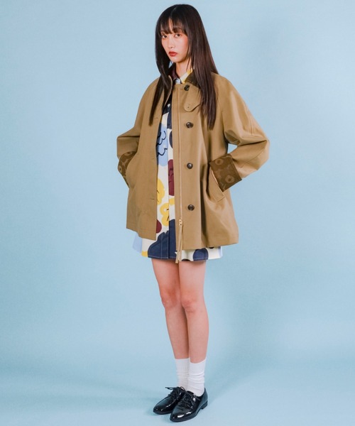marimekko(マリメッコ)の「【バナー掲載特典付】Essee Solid Unikko / coat(その他アウター・レディース・ブラウン・LARGE/MEDIUM/SMALL/X-SMALL/XX-SMALL)」の4枚目の写真