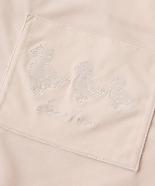 Whim Gazette(ウィムガゼット)の「【Hoaw.×Sampoコラボアイテム】ベロアショッパー(トートバッグ・レディース・ブラウン/ブルー/ベビーピンク・FREE)」の12枚目の写真