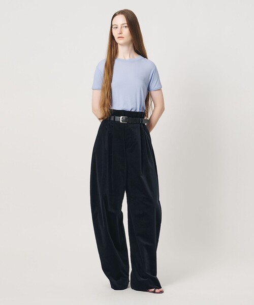AEWEN MATOPH(イウエン マトフ)の「<AEWEN MATOPH>コーデュロイ カーブパンツ(その他パンツ・レディース・ベージュ/ネイビー・38/34/36)」の10枚目の写真
