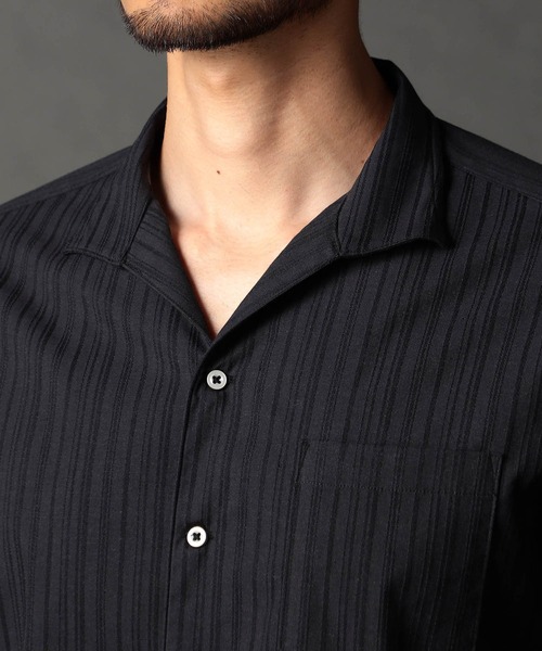 NICOLE CLUB FOR MEN(ニコルクラブフォーメン)の「リバーシブルドビー スタンドカラーシャツ(シャツ/ブラウス・メンズ・ネイビー/ボルドー/チャコール・XX-LARGE/X-LARGE/LARGE/MEDIUM)」の10枚目の写真