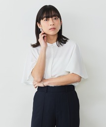 フレアスリーブブラウス