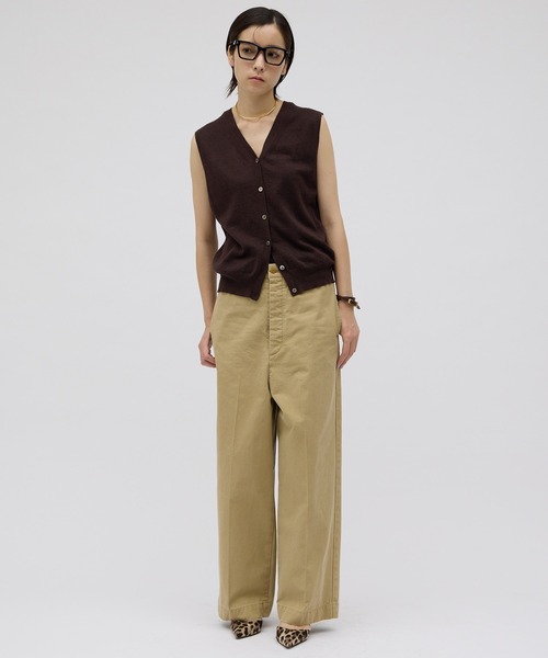 Whim Gazette(ウィムガゼット)の「【GEMINI】バイオチノパンツ(チノパンツ・レディース・ベージュ・36/38)」の8枚目の写真