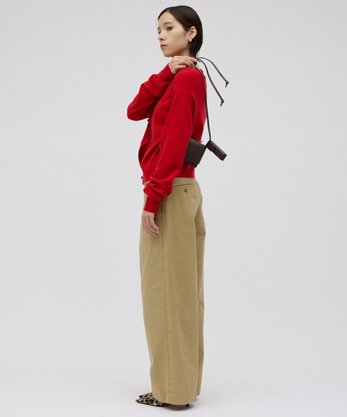 Whim Gazette(ウィムガゼット)の「【GEMINI】バイオチノパンツ(チノパンツ・レディース・ベージュ・36/38)」の10枚目の写真