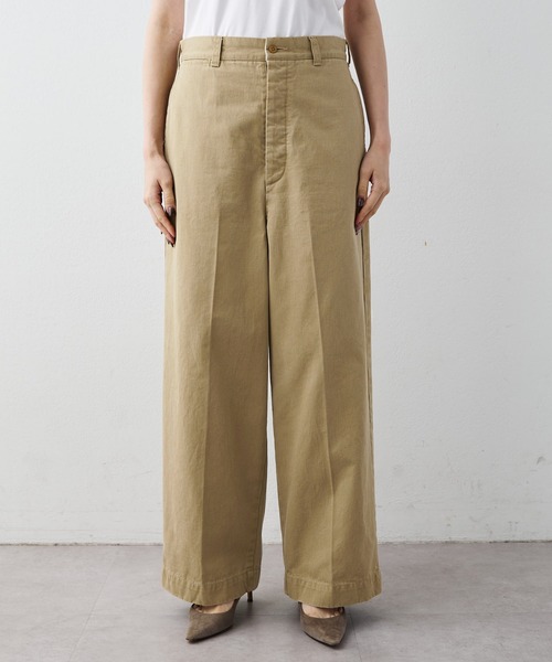 Whim Gazette(ウィムガゼット)の「【GEMINI】バイオチノパンツ(チノパンツ・レディース・ベージュ・36/38)」の14枚目の写真