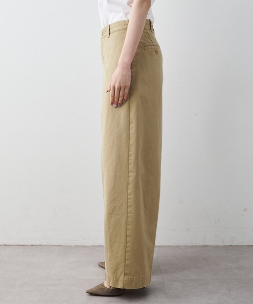 Whim Gazette(ウィムガゼット)の「【GEMINI】バイオチノパンツ(チノパンツ・レディース・ベージュ・36/38)」の15枚目の写真
