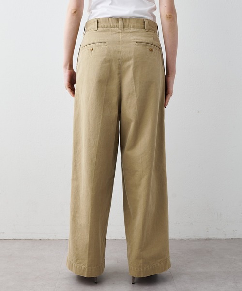 Whim Gazette(ウィムガゼット)の「【GEMINI】バイオチノパンツ(チノパンツ・レディース・ベージュ・36/38)」の16枚目の写真