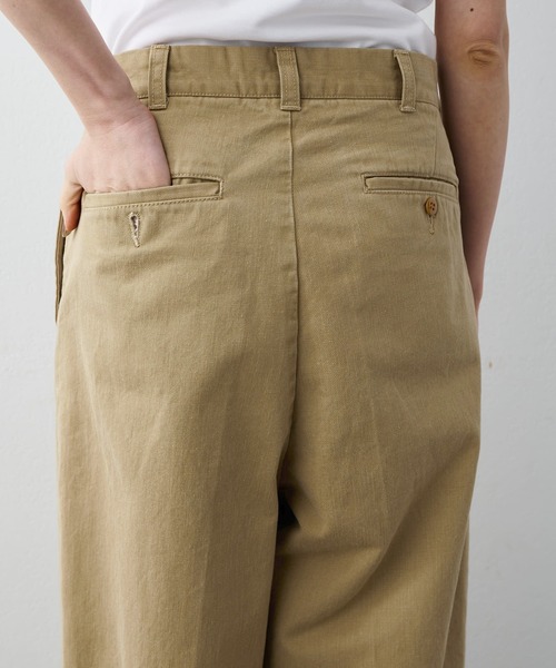 Whim Gazette(ウィムガゼット)の「【GEMINI】バイオチノパンツ(チノパンツ・レディース・ベージュ・36/38)」の22枚目の写真