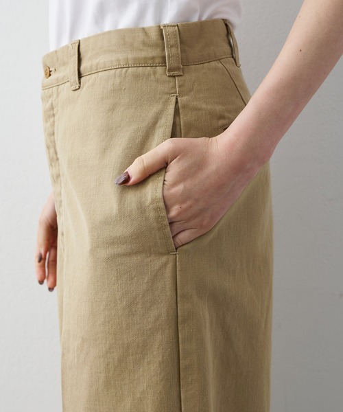 Whim Gazette(ウィムガゼット)の「【GEMINI】バイオチノパンツ(チノパンツ・レディース・ベージュ・36/38)」の21枚目の写真