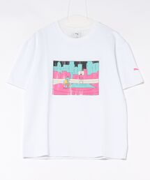 《PUMA》ESS ELEVATED MX テリー 半袖 Tシャツ