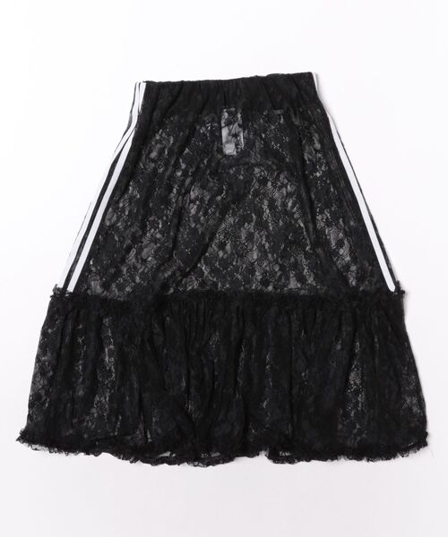 adidas アディダス W LACE SKIRT スカート KZ4765 ABC-MART限定 *BLACK