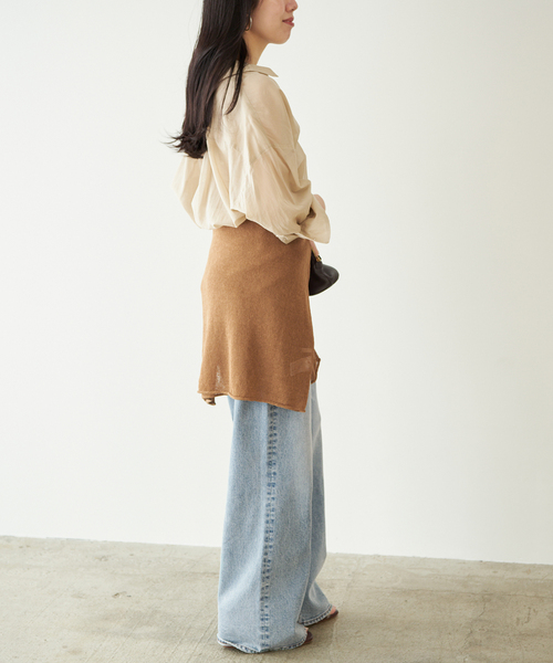 plage(プラージュ)の「《追加》vintage like デニムパンツ 2(デニムパンツ・レディース・ブルー系その他・38/36/34/32)」の8枚目の写真