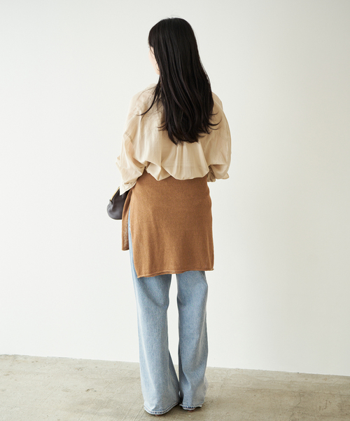 plage(プラージュ)の「《追加》vintage like デニムパンツ 2(デニムパンツ・レディース・ブルー系その他・38/36/34/32)」の9枚目の写真