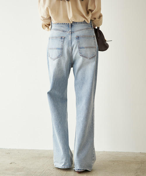 plage(プラージュ)の「《追加》vintage like デニムパンツ 2(デニムパンツ・レディース・ブルー系その他・38/36/34/32)」の13枚目の写真