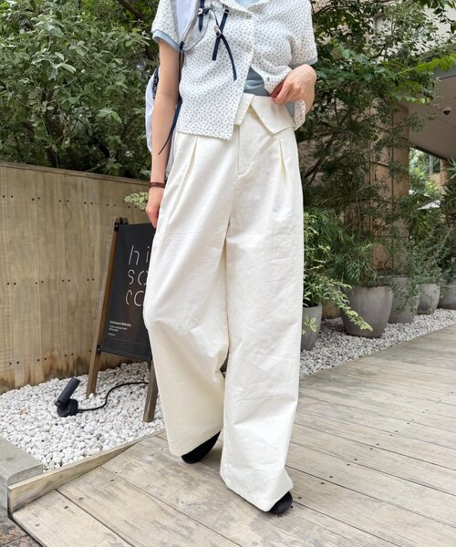 セール】w closet｜ダブルクローゼットのその他パンツ（ホワイト/白色