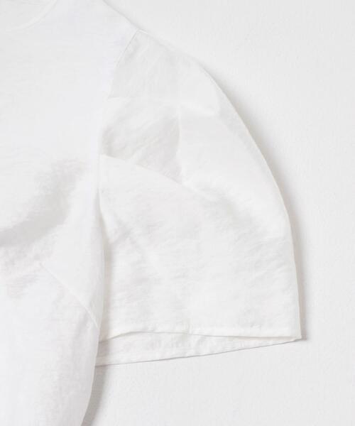 URBAN RESEARCH ROSSO WOMEN（アーバンリサーチ　ロッソ）の「『WEB限定』フォルムスリーブシアーブラウス（シャツ/ブラウス・レディース・ボルドー/ホワイト/ブラック・FREE）」の10枚目の写真