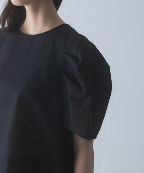 URBAN RESEARCH ROSSO WOMEN（アーバンリサーチ　ロッソ）の「『WEB限定』フォルムスリーブシアーブラウス（シャツ/ブラウス・レディース・ボルドー/ホワイト/ブラック・FREE）」の20枚目の写真
