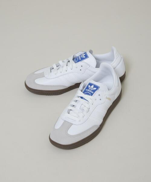 adidas(アディダス)の「adidas/SAMBA OG WHITE(スニーカー・レディース・ホワイト・25/24/23)」の1枚目の写真