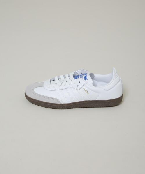 adidas(アディダス)の「adidas/SAMBA OG WHITE(スニーカー・レディース・ホワイト・25/24/23)」の2枚目の写真
