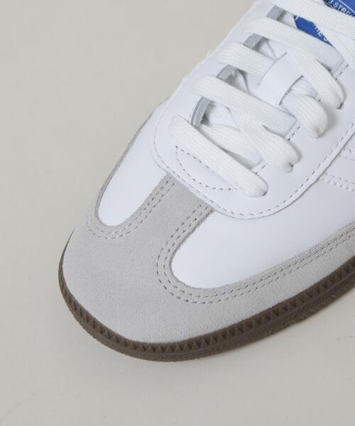 adidas(アディダス)の「adidas/SAMBA OG WHITE(スニーカー・レディース・ホワイト・25/24/23)」の6枚目の写真