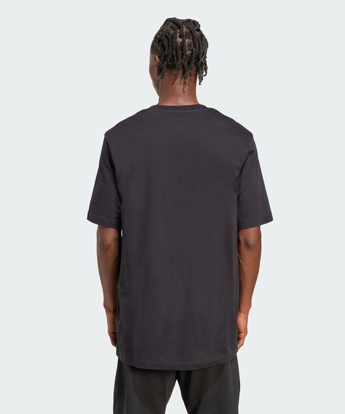 adidas(アディダス)の「ミニピザ グラフィックTシャツ / アディダス adidas(Tシャツ/カットソー・メンズ・ブラック・XX-LARGE/3XL/LARGE/MEDIUM/SMALL/X-LARGE/X-SMALL)」の2枚目の写真