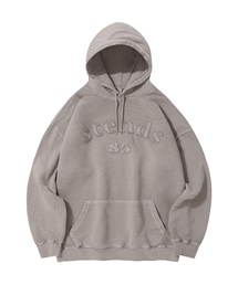 STENDS（ステンズ）の「[M~4XL] ピグメントアーチロゴフードパーカー_ベージュ（パーカー）」
