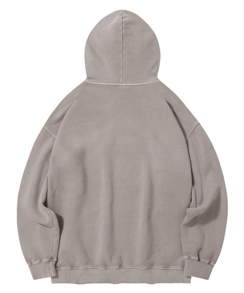 STENDS（ステンズ）の「[M~4XL] ピグメントアーチロゴフードパーカー_ベージュ（パーカー・レディース・その他・XXX-LARGE/MEDIUM/LARGE/XX-LARGE/X-LARGE）」の3枚目の写真