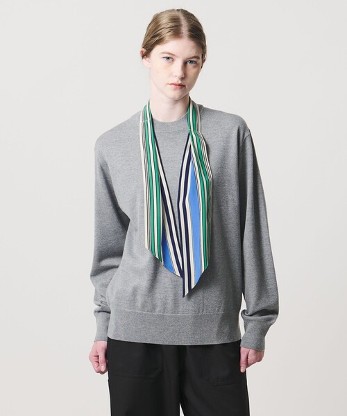 LOEFF(ロエフ)の「<LOEFF>スカーフ タイ UNISEX(バンダナ/スカーフ・レディース・モカ/ブラック/ロイヤルブルー・FREE)」の1枚目の写真
