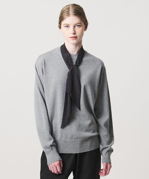 LOEFF(ロエフ)の「<LOEFF>スカーフ タイ UNISEX(バンダナ/スカーフ・レディース・モカ/ブラック/ロイヤルブルー・FREE)」の7枚目の写真