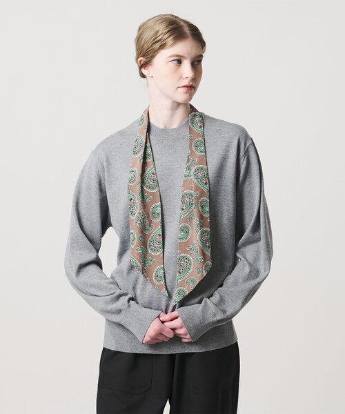 LOEFF(ロエフ)の「<LOEFF>スカーフ タイ UNISEX(バンダナ/スカーフ・レディース・モカ/ブラック/ロイヤルブルー・FREE)」の9枚目の写真
