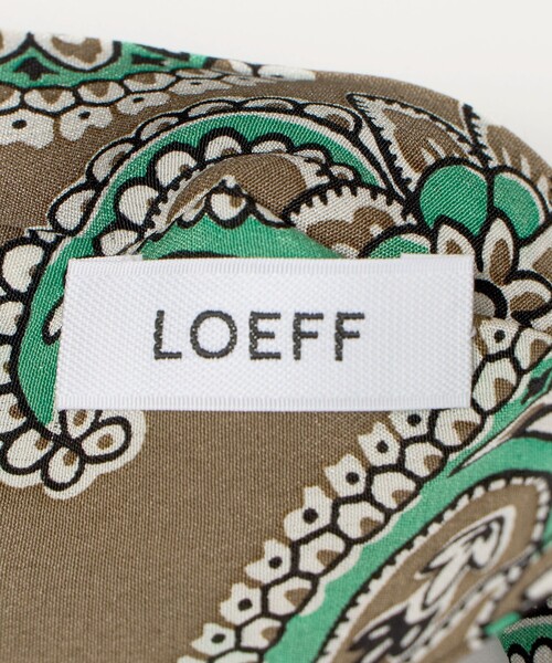 LOEFF(ロエフ)の「<LOEFF>スカーフ タイ UNISEX(バンダナ/スカーフ・レディース・モカ/ブラック/ロイヤルブルー・FREE)」の20枚目の写真
