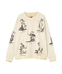 DankeSchon/ダンケシェーン/SPRAYBURN L/S TEE SEVEN