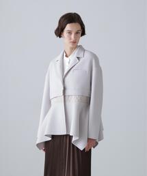 ◆ソリッドウールリバージャケット