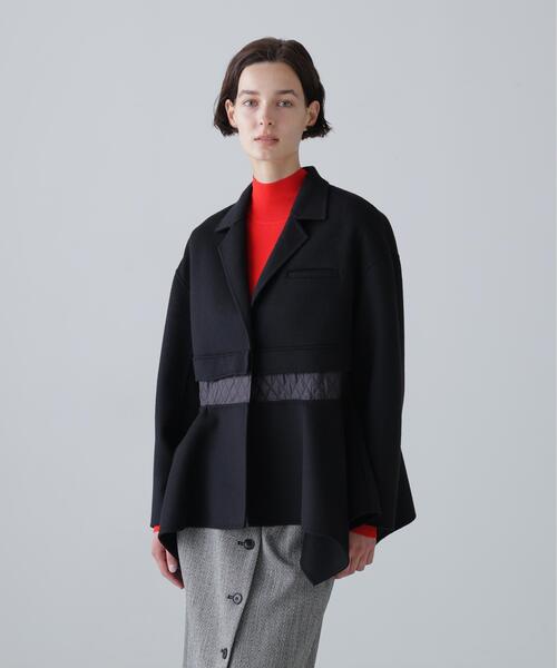 ADORE(アドーア)の「◆ソリッドウールリバージャケット(ブルゾン・レディース・ブラック/ベージュ・38)」の18枚目の写真